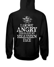 This Is Just My Heathen Face - Viking Shirt Hooded Sweatshirt back