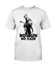 Viking Shirts - No Pain No Gain Classic T-Shirt front