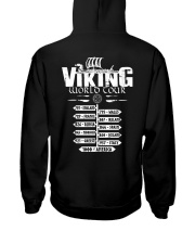 Viking World Tour - Viking Shirt Hooded Sweatshirt back
