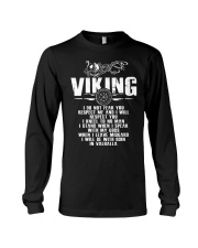 Viking Shirt - I Will Be With Odin In Valhalla Long Sleeve Tee thumbnail