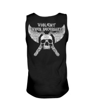 VIOLENT WHEN NECESSARY - VIKING T-SHIRTS Unisex Tank thumbnail