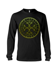 Viking Shirts : Thor's Hammer with Triquetra Long Sleeve Tee thumbnail
