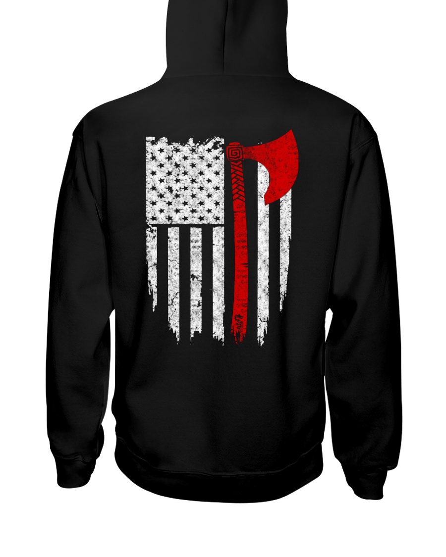 Viking Flag - Viking Shirt Hooded Sweatshirt