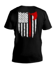 Viking Flag - Viking Shirt V-Neck T-Shirt tile