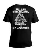 Viking Shirt : Odin Knew I Needed A Best Friend V-Neck T-Shirt thumbnail