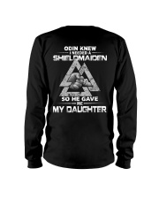 Viking Shirt : Odin Knew I Needed A Best Friend Long Sleeve Tee thumbnail