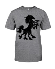 Sleipnir is an eight-legged horse ridden by Odin Classic T-Shirt front
