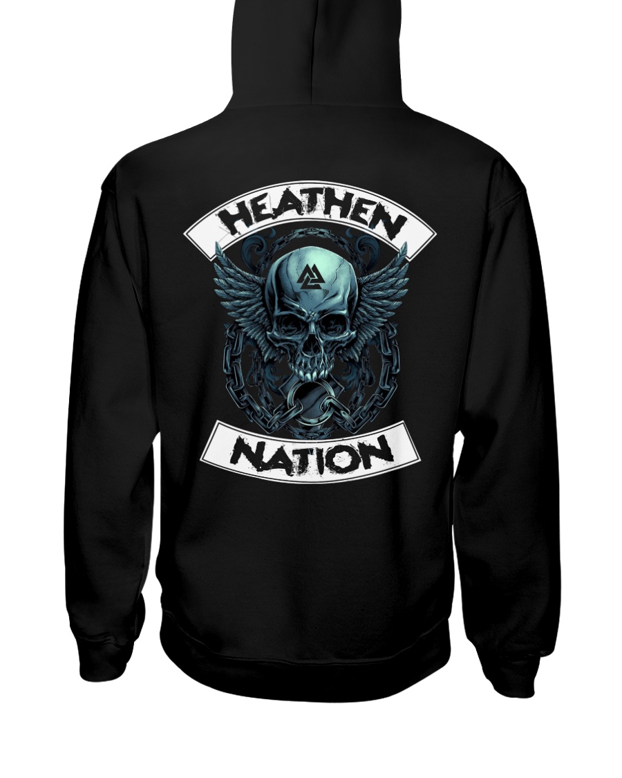 HEATHEN NATION - VIKING T-SHIRTS Hooded Sweatshirt