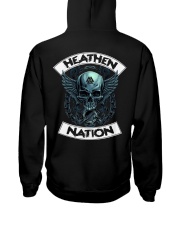 HEATHEN NATION - VIKING T-SHIRTS Hooded Sweatshirt back