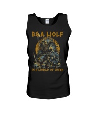 BE A WOLF IN A WORLD OF SHEEP - VIKING T-SHIRTS Unisex Tank thumbnail