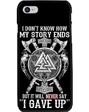 Viking Phone Case : Never say ''I GAVE UP'' Phone Case i-phone-7-case