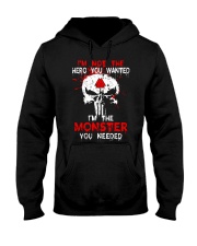 Viking Shirt - I'm The Monster You Needed Hooded Sweatshirt thumbnail