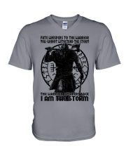 Viking Shirts : I Am The Storm V-Neck T-Shirt thumbnail