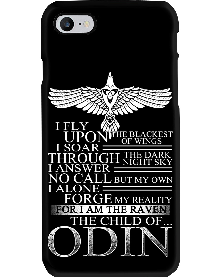 Viking Phone Case : Raven - The Child Of Odin Phone Case