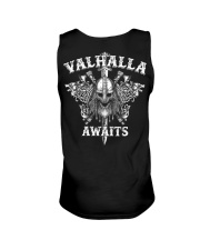 Viking Shirt : Valhalla Awaits Unisex Tank thumbnail