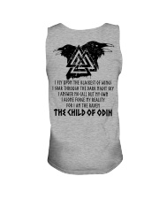 Viking shirt : Raven : The Child Of Odin Unisex Tank thumbnail