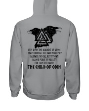 Viking shirt : Raven : The Child Of Odin Hooded Sweatshirt thumbnail