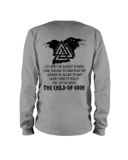 Viking shirt : Raven : The Child Of Odin Long Sleeve Tee thumbnail