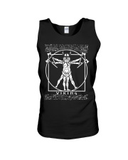Leonardo Da Vici - Vitruvian Viking - Odin Unisex Tank thumbnail
