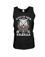 Viking Shirt : Wolf Of Odin Valhalla Unisex Tank thumbnail