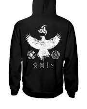 Raven Odin - Viking Shirt Hooded Sweatshirt back