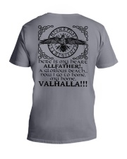 Allfather - Valhalla - Viking Shirts V-Neck T-Shirt thumbnail