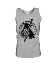 Viking Shirts : Raven Viking Vegvisir Unisex Tank thumbnail