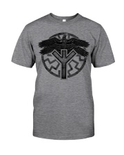 Viking Shirts : Huginn and Muninn : Raven Viking Classic T-Shirt front