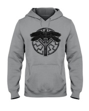 Viking Shirts : Huginn and Muninn : Raven Viking Hooded Sweatshirt thumbnail