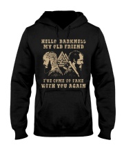 HELLO DARKNESS MY OLD FRIEND - VIKING T-SHIRTS Hooded Sweatshirt thumbnail