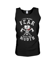 I EXIST WITHOUT FEAR - VIKING T-SHIRTS Unisex Tank thumbnail