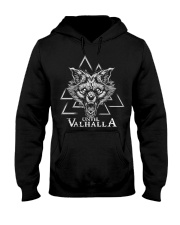 Until Valhalla Wolf - Viking shirt Hooded Sweatshirt thumbnail
