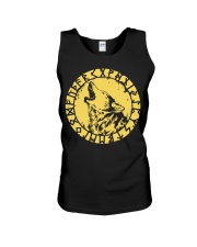 Viking Fenrir Wolf Rune - Viking Shirt Unisex Tank thumbnail