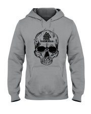 Viking T-shirt - Until Valhall - Skull Valknut Hooded Sweatshirt thumbnail