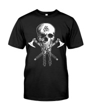 VIKING SKULL BEARD - VIKING T-SHIRTS Classic T-Shirt front
