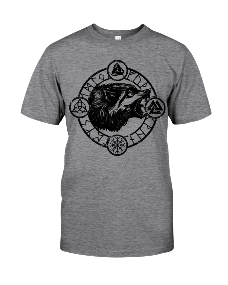Viking Wolf Symbol Viking - Viking Shirt Classic T-Shirt