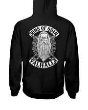 Son Of Odin - Valhalla - Viking Shirt Hooded Sweatshirt back