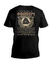 The Heart Of Odinism - Viking Shirt V-Neck T-Shirt thumbnail