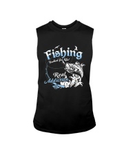 Fishing 3 - Fishing hooked for life Real Sleeveless Tee tile