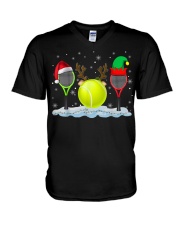 TENNIS LOVERS 31 V-Neck T-Shirt tile