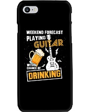 Beer Lover - Weekend ForeCast Play Guitar Phone Case tile