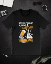 Beer Lover - Weekend ForeCast Play Guitar Classic T-Shirt lifestyle-mens-crewneck-front-16