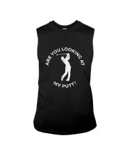 2 Golf 104 Are You Looking At My Putt Sleeveless Tee tile