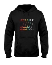 Golf 89 Life Is Full Of Important Choices Hooded Sweatshirt tile