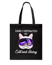 Skiing Lover 1 - Easily Distracted Tote Bag tile