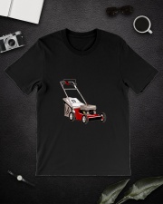 Lawn Mower 15 Push Lawn Mower Classic T-Shirt lifestyle-mens-crewneck-front-16