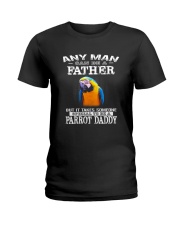 Blue And Gold Macaw Daddy Ladies T-Shirt tile