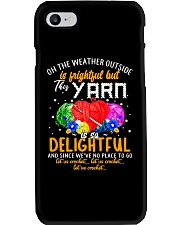 Crochet Lover - OH The Weather Outside Phone Case tile
