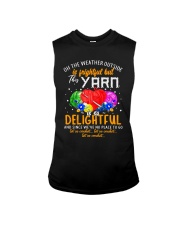 Crochet Lover - OH The Weather Outside Sleeveless Tee tile