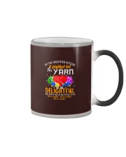 Crochet Lover - OH The Weather Outside Color Changing Mug tile